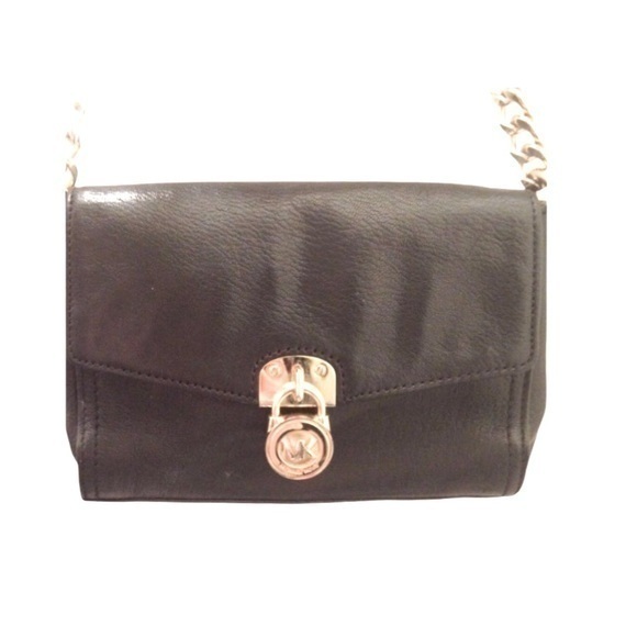 MICHAEL KORS BLACK Hamilton crossbody bag - Picture 1 of 5